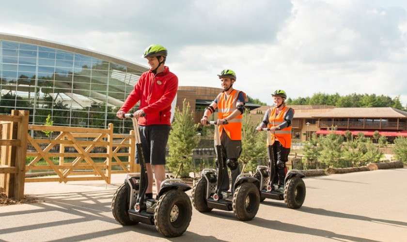 People on Segways.