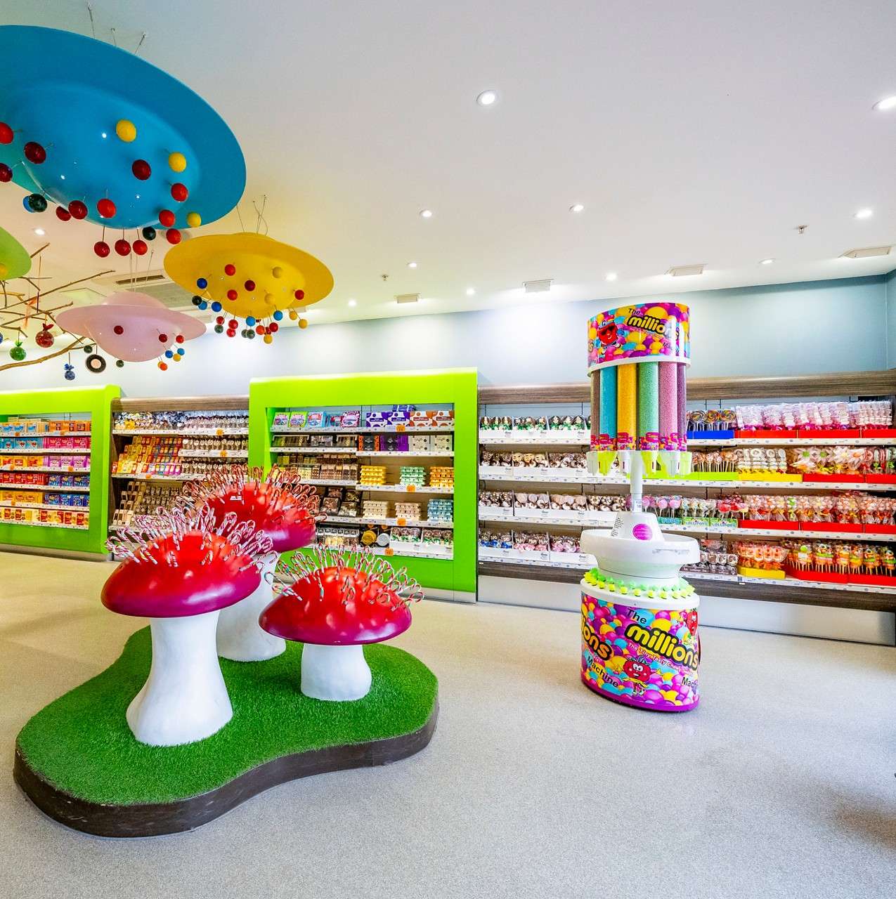 Treats interior