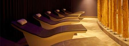 Contoured lounge chairs