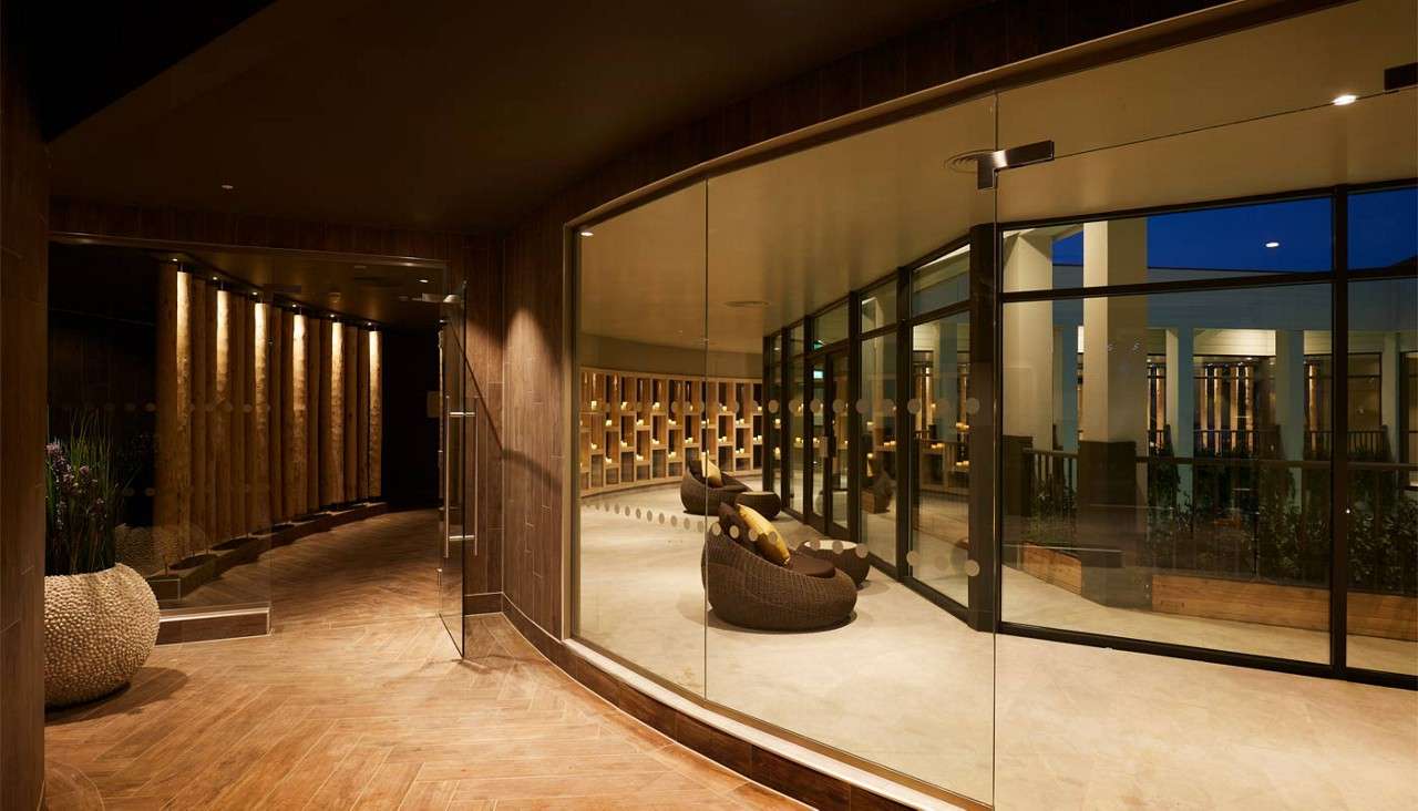 Interior of Aqua Sana Forest Spa