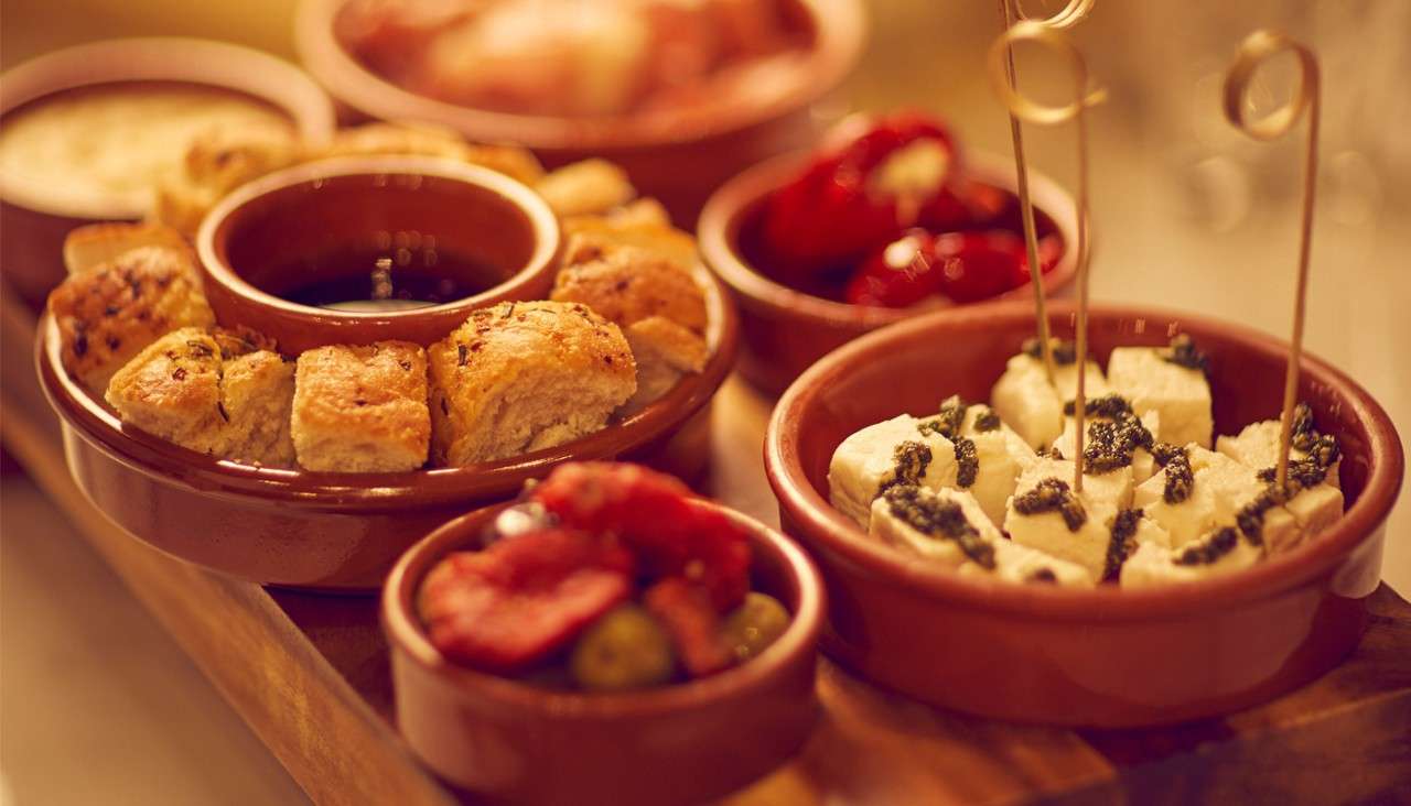 A delicious medley of food in Vitalé Café and Bar