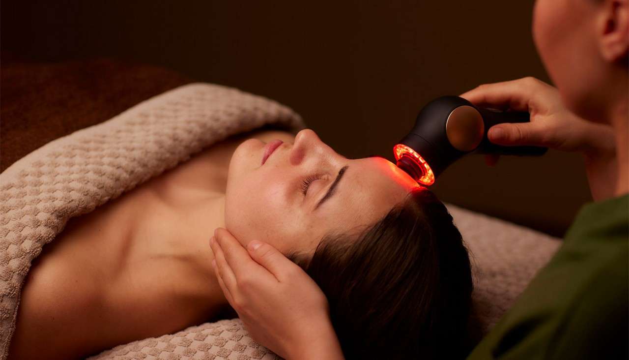 Woman receiving a Natural Glow Facial