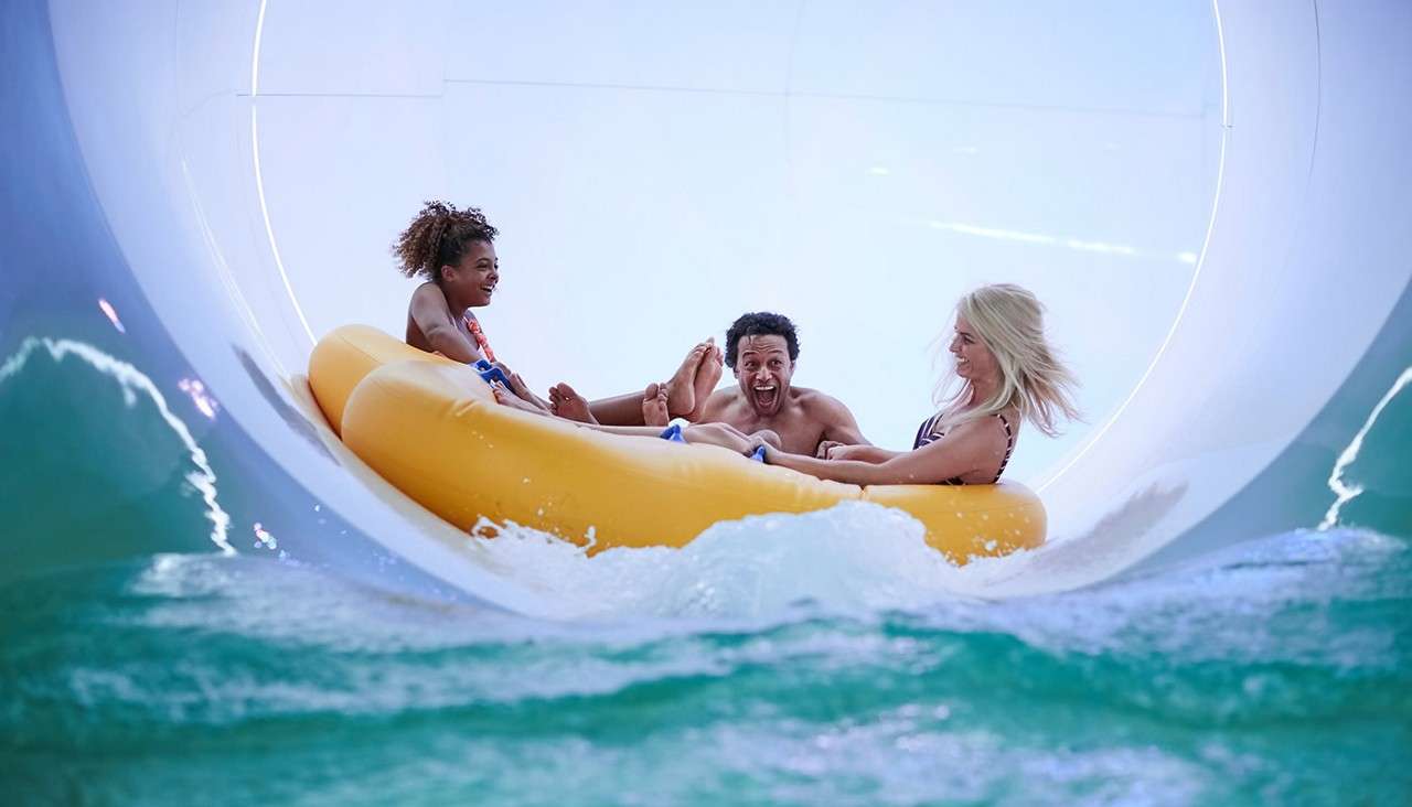 Subtropical Swimming Paradise rides and slides