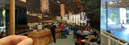 Sports Cafe at Whinfell Forest in the 1990s