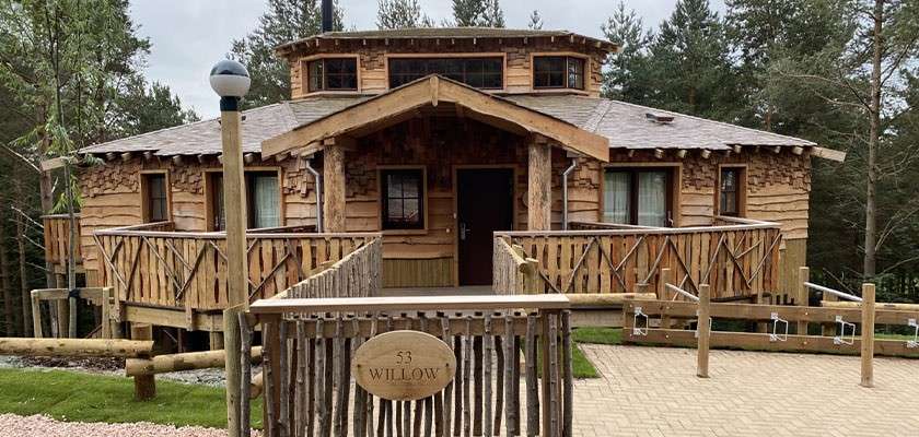 An external view of a Treehouse.