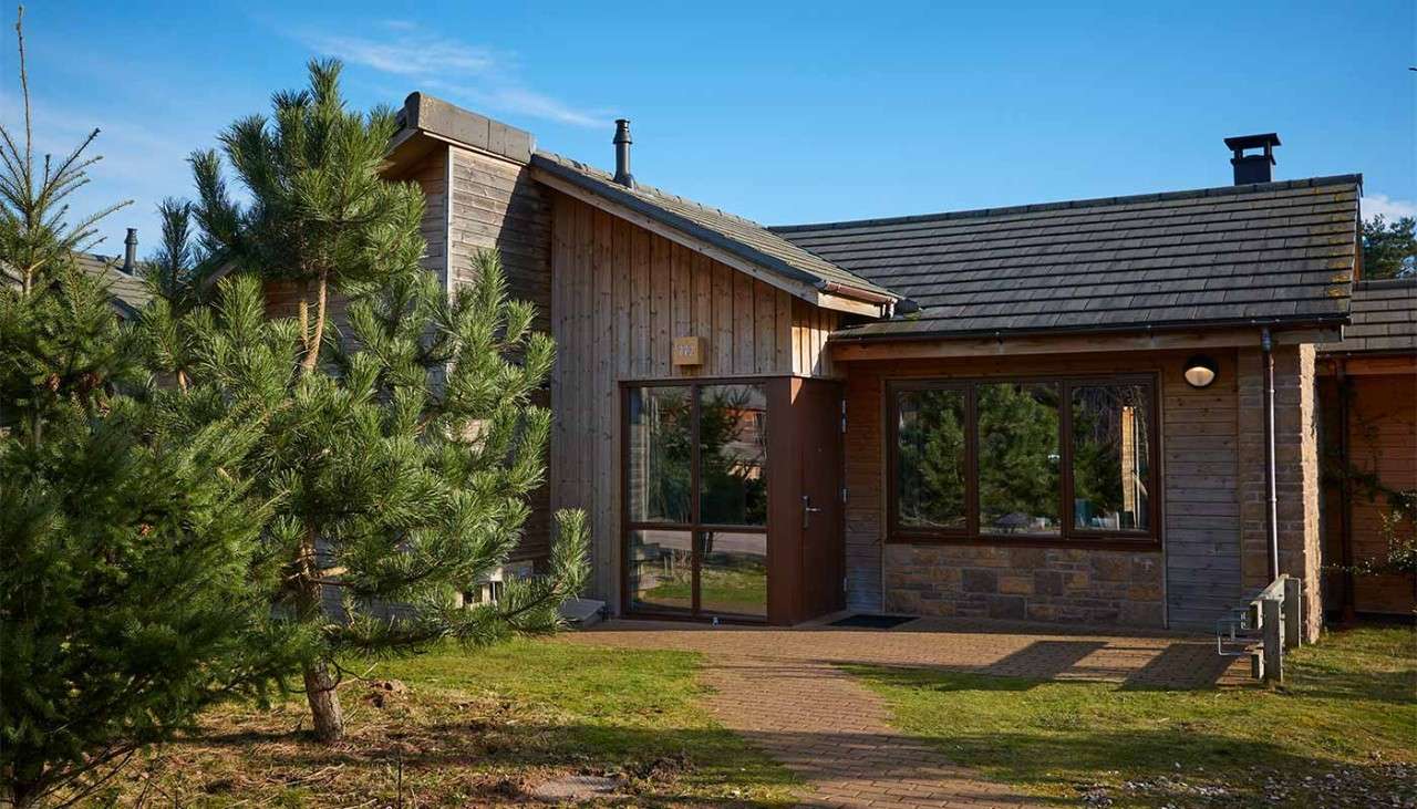 Single storey Executive lodge at Sherwood Forest.