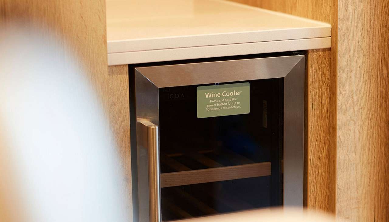 Wine cooler.