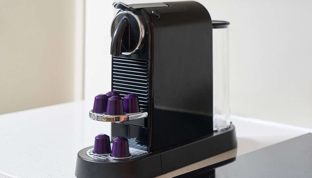 Nespresso coffee machine.