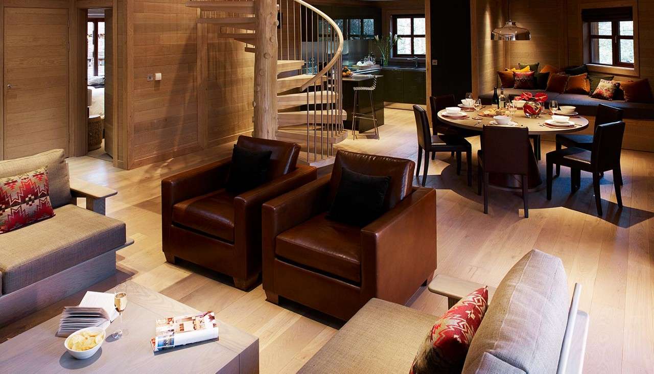 Treehouse living space
