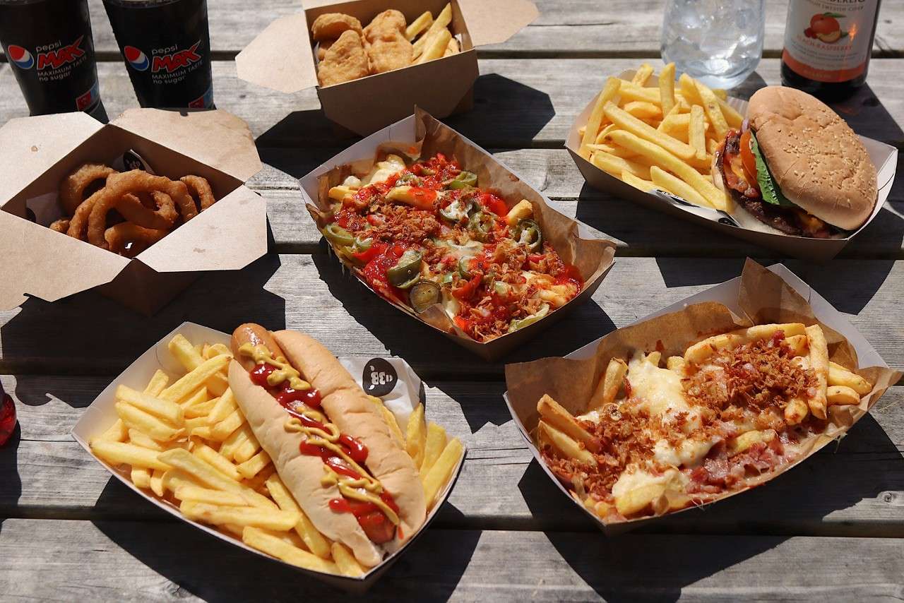 A selection of meals from the Dexters Kitchen menu.