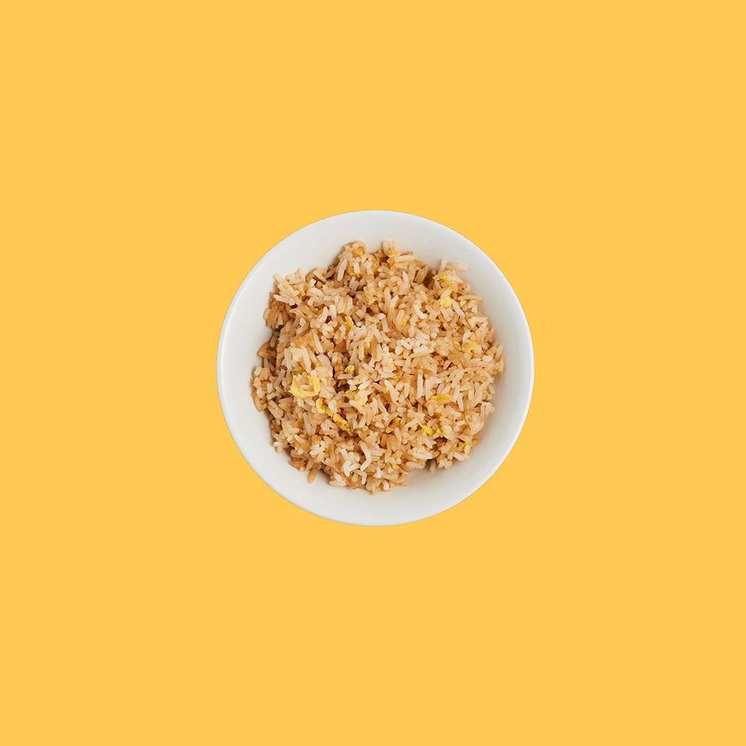 Egg fried rice.
