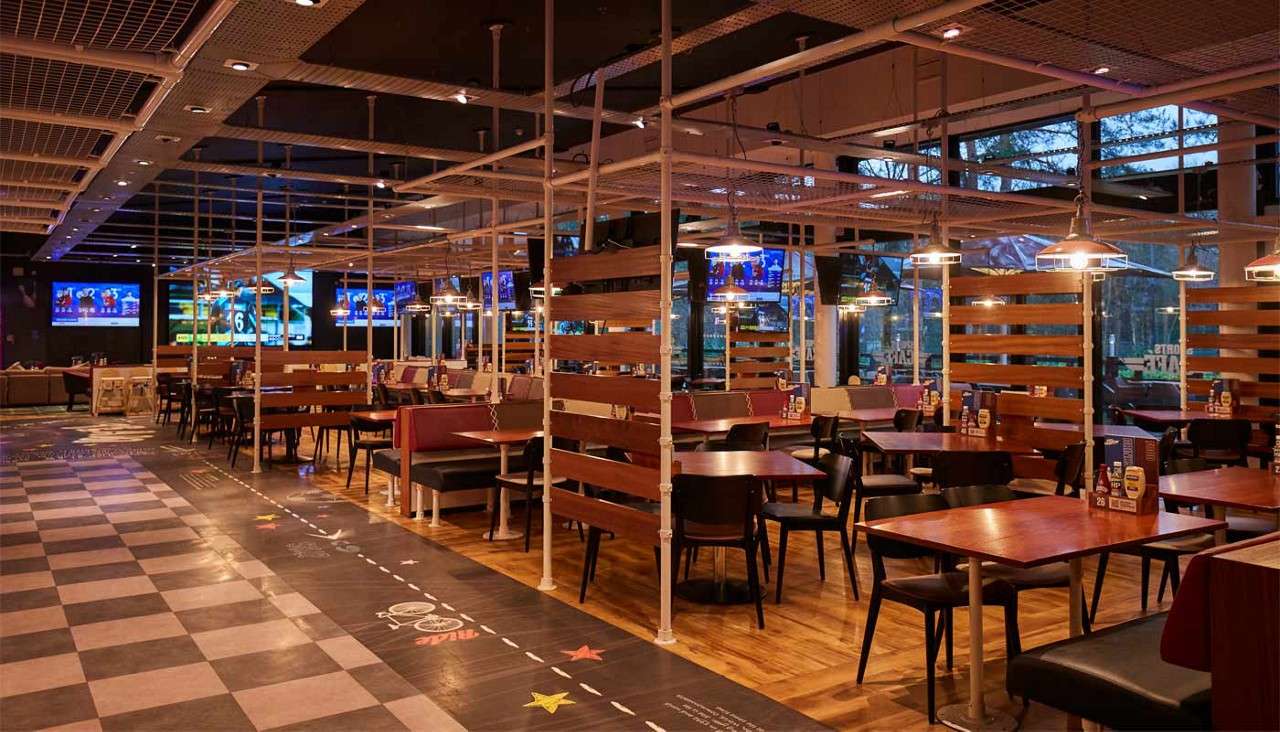 Sports Café interior
