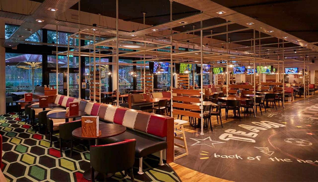 Sports Café interior