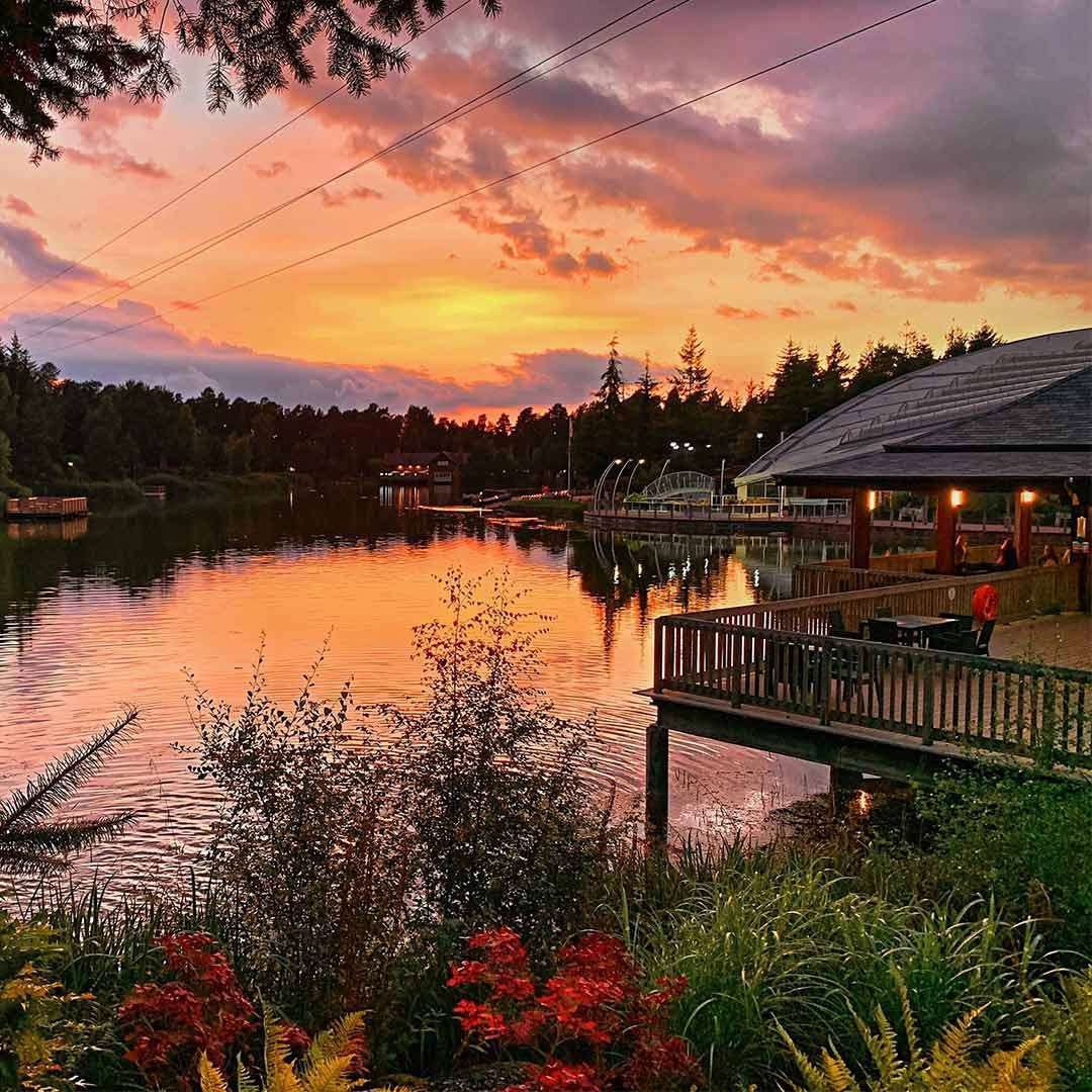 Lakeside image at Whinfell Forest.