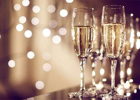 Champagne glasses