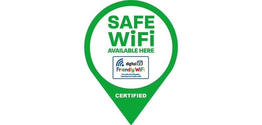 Free Friendly Wifi certification badge