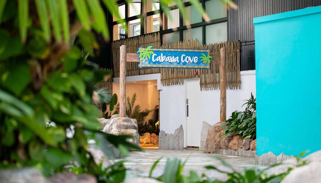 Entrance to the Exclusive Cabana Cove area.