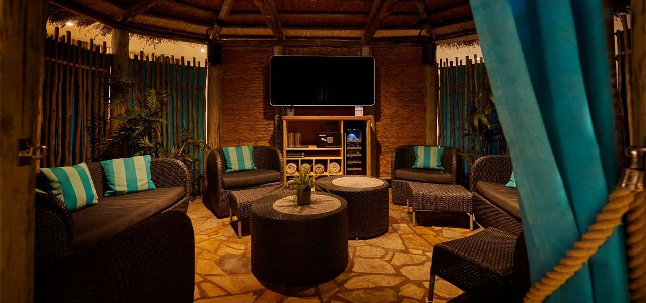 8 person cabana