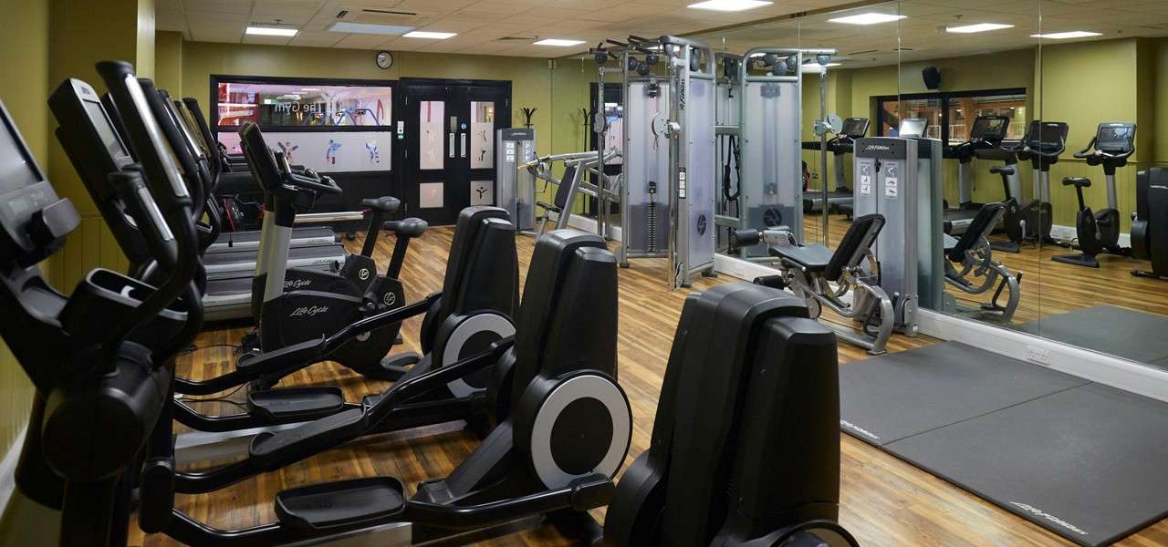 Interior of the gym