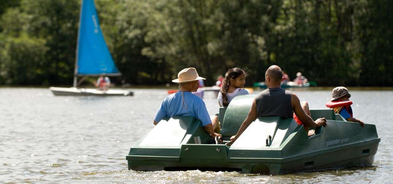 Pedalo Hire 5 Seater Center Parcs