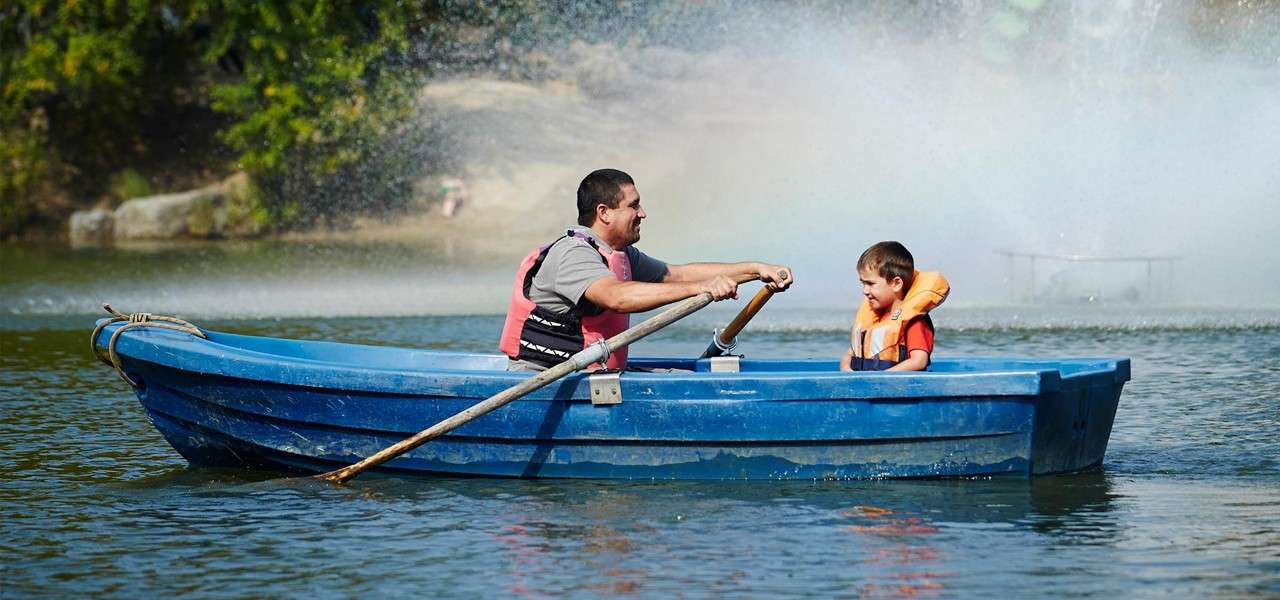 Rowing Boat Hire Center Parcs