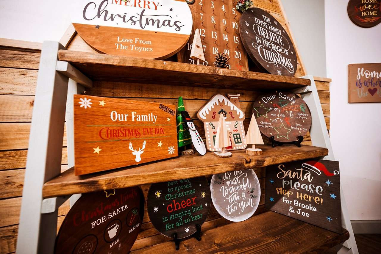 A selection of Christmas designs.