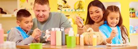 Halloween Pottery Painting