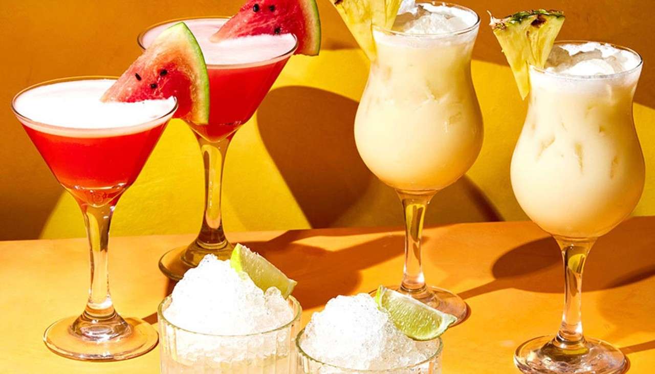 A selection of cocktails