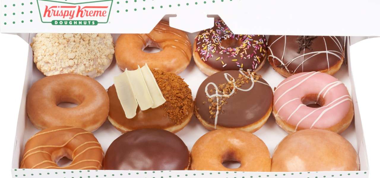 Krispy Kreme doughnuts.