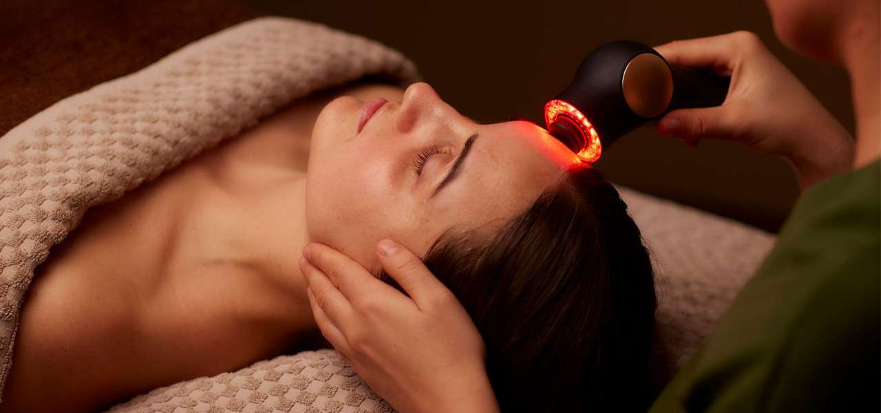 women having natural glow facial