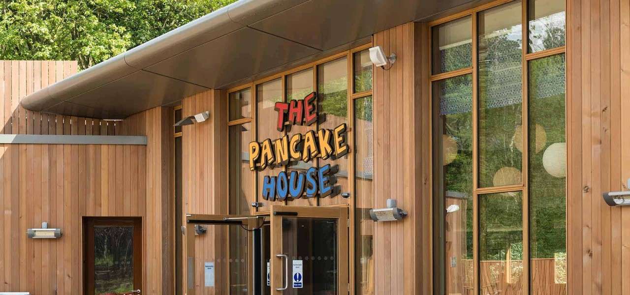 Exterior view of the Pancake House