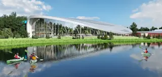 CGI of Longford Forest