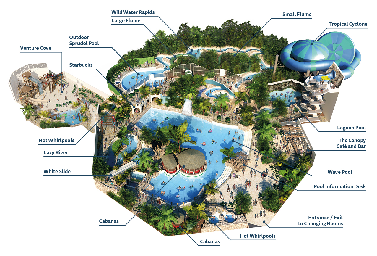 Centre Parcs Longleat Lodge Map